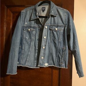 GAP Women's Blue Denim Jacket